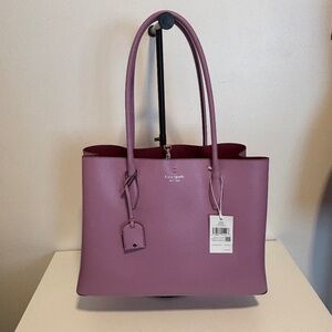 Kate Spade  Eva large tote in pink mauve